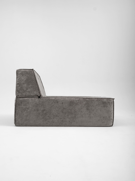 Бескаркасная мебель, Бескаркасная оттоманка Клайд,плюше