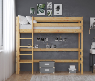 Кровать чердак К1 80х160