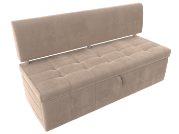 Кухонный прямой диван Стоун, велюр