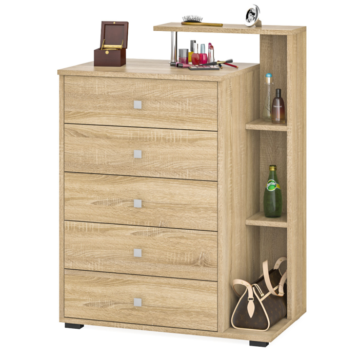 Комоды, Комод Камелия с пятью выдвижными ящиками