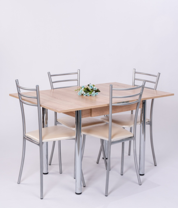 Обеденные группы, Обеденная группа 80 Ящик/Хокко/Хром