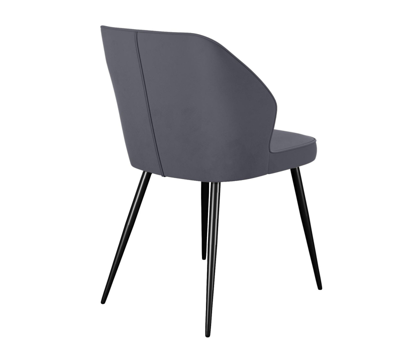 Стулья, Стул DikLine 222М (микровелюр/опоры черные)