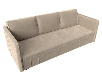 Прямой диван Слим, велюр