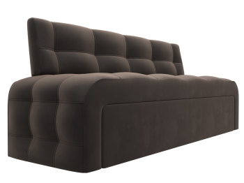 Диван кухонный прямой Люксор, велюр