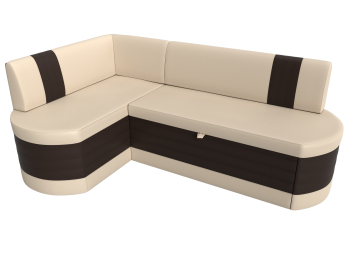 Кухонный угловой диван Токио левый угол, экокожа