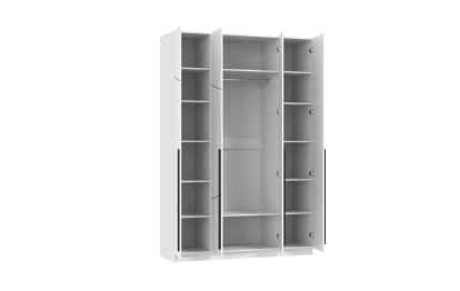 Шкаф для одежды 67.13 Брандо (4-х дв.) МДФ Геометрия