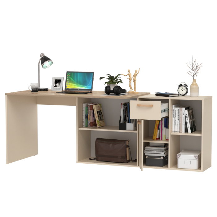 Прямые компьютерные столы, Стол-трансформер письменный Лайт 03.245F