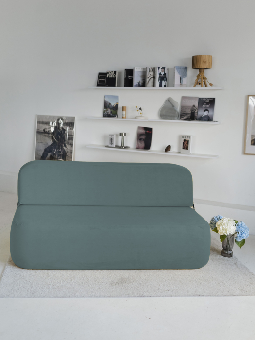 Дизайнерские диваны, Бескаркасный диван Бабл, велюр