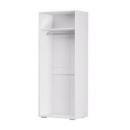 Шкаф 2-х створчатый с зеркалом Акация левый