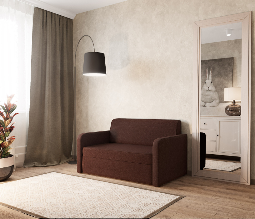 Диваны кровати со спальным местом, Диван-кровать Бит, рогожка