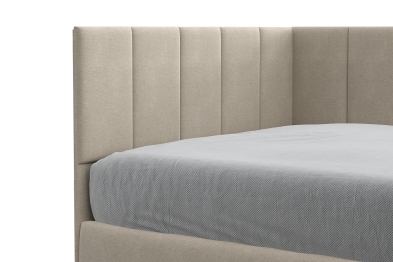 Кровать с матрасом "КР 3" (0,9х2,0 мягкая)