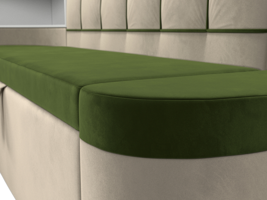 Диваны угловые кухонные, Кухонный угловой диван Тефида левый угол, микровельвет