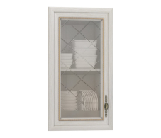 Фасады, Регина фасад для шкафа навесного со стеклом 40х71 см