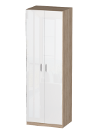 В спальню, Распашной шкаф Лайф с полками 80*60*240 Дуб сонома