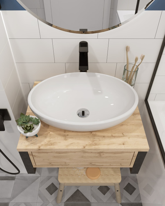 Ванная, Тумба 1Marka GRUNGE LOFT 60П
