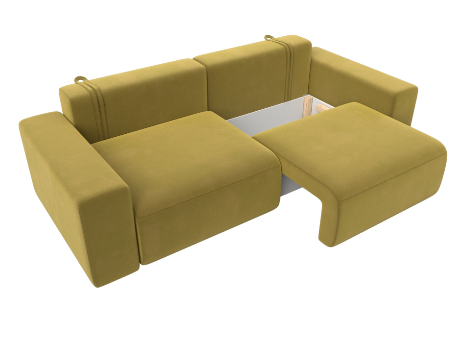 Диваны еврокнижки, Диван прямой Лига-036 Классик, микровельвет