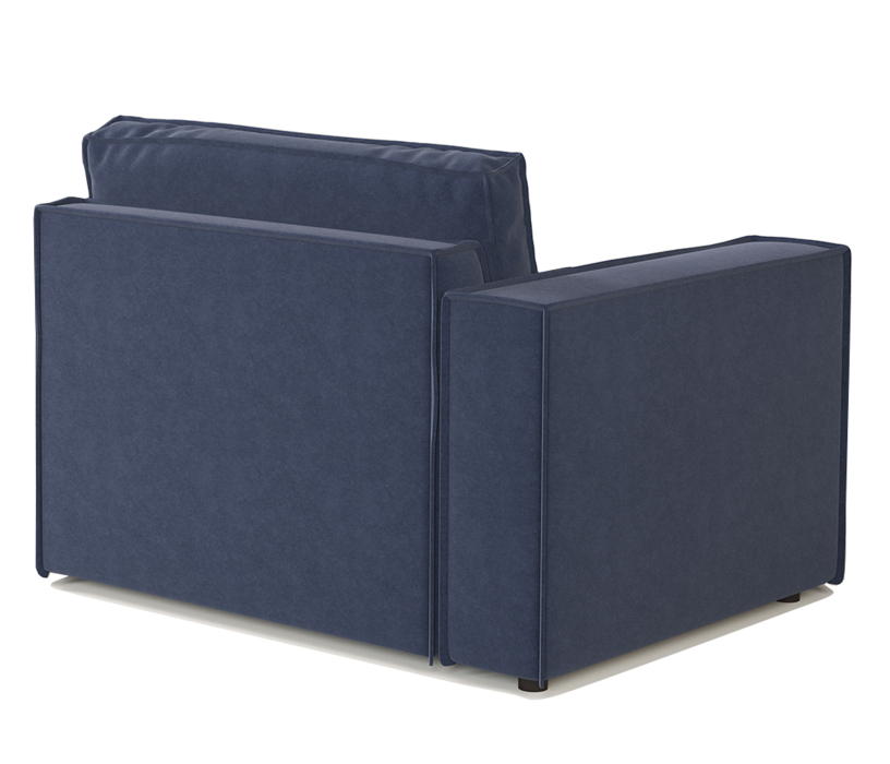 Диваны угловые в гостиную, Диван модульный Шарм 25 116х95х70 см, правый, велюр