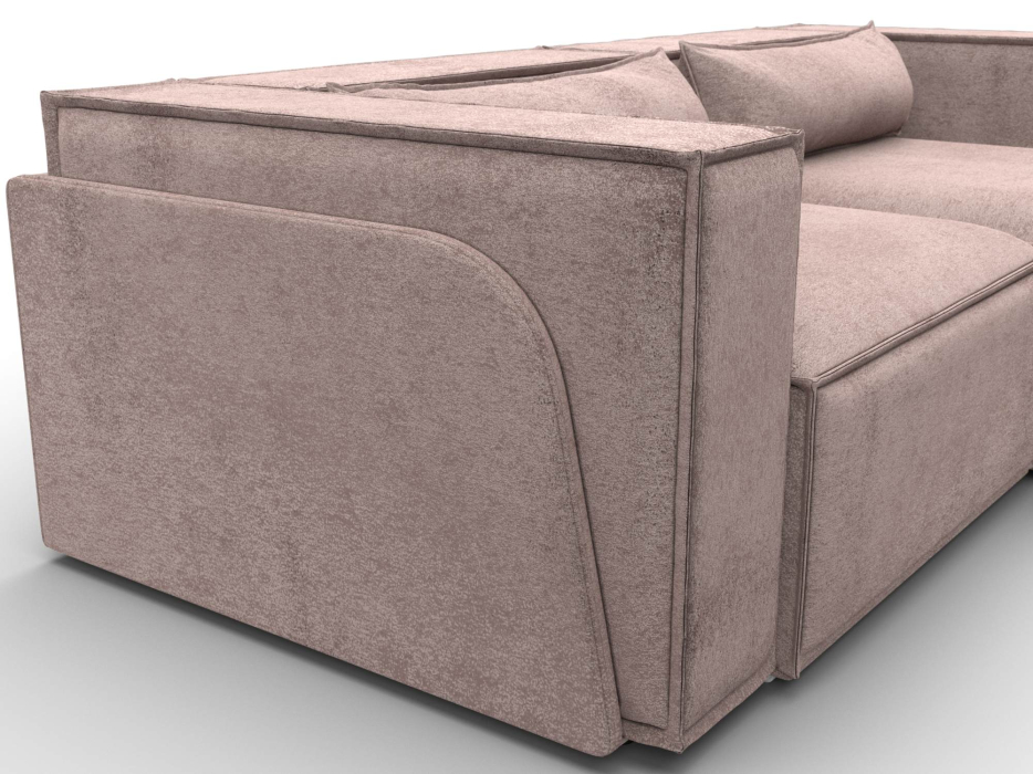 Диваны угловые в гостиную, Диван угловой Лига-061 угол правый, велюр TOWER