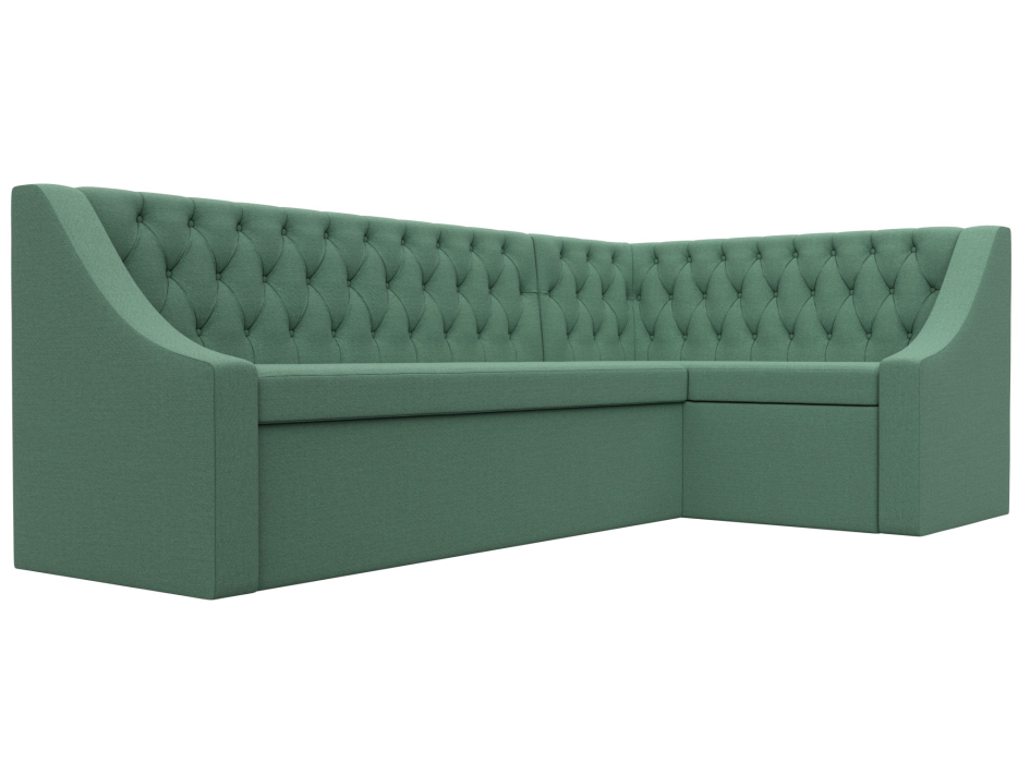 Диваны угловые кухонные, Диван кухонный угловой Мерлин правый угол, рогожка Амур