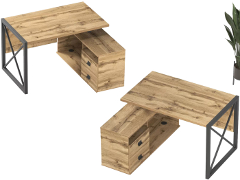 Стол рабочий универсальный Калифорния Хардвиг 1200 ЛДСП