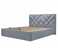 Мягкая кровать, Кровать Сидней 120 с подъемным механизмом, микровелюр