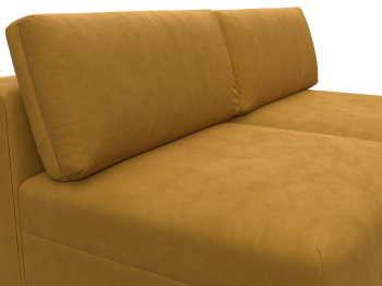 Диван угловой модульный Лига-060 НПБ угол универсальный, велюр BRUT