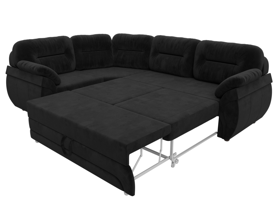 Диваны угловые в гостиную, Диван угловой Бруклин левый угол, велюр