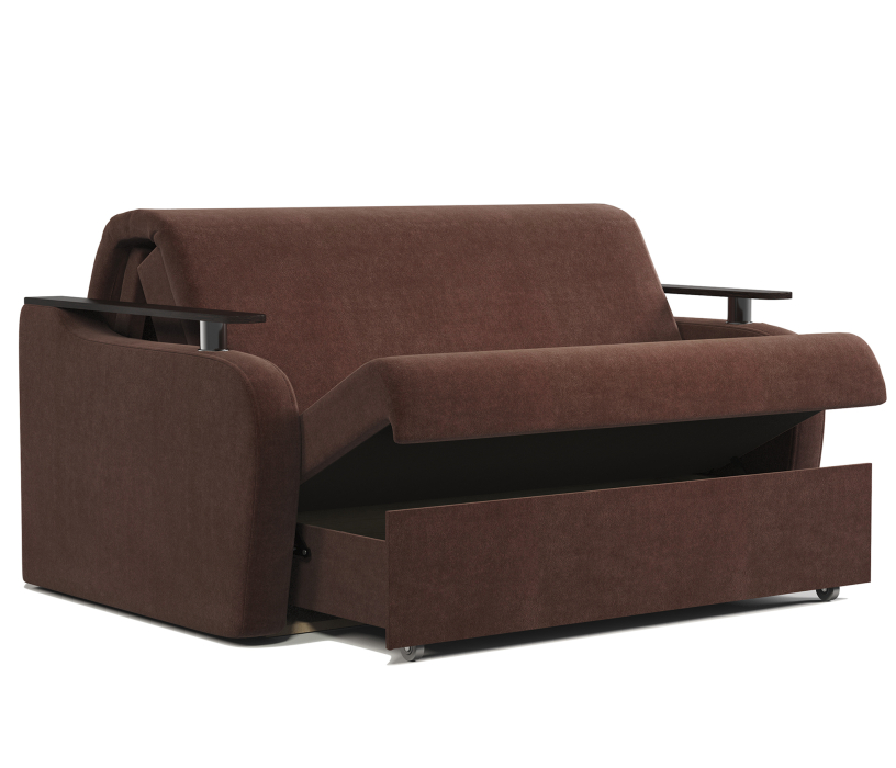 Диваны прямые кухонные, Диван-кровать Гранд Д 120, велюр