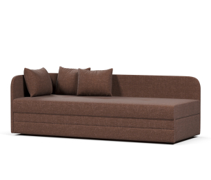 Диван прямой Ава 3 нераскладной,рогожка