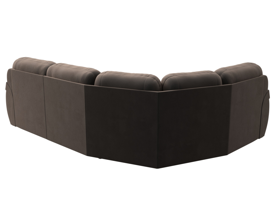 Диваны угловые в гостиную, Диван угловой Бруклин левый угол, велюр