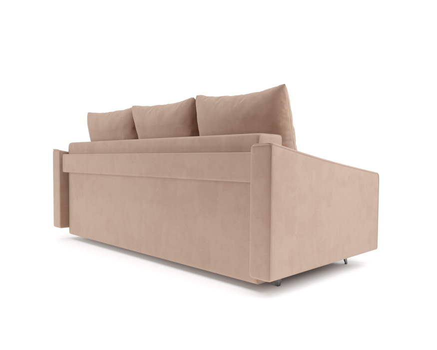 Диваны кровати со спальным местом, Диван прямой тик-так Уэльс (Велюр)