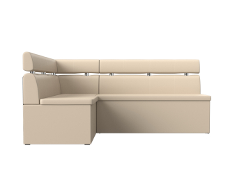 Кухонный угловой диван Классик левый угол, экокожа