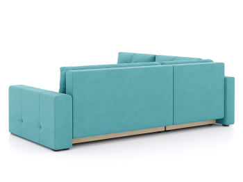 Диван-кровать угловой Леос НПБ, велюр