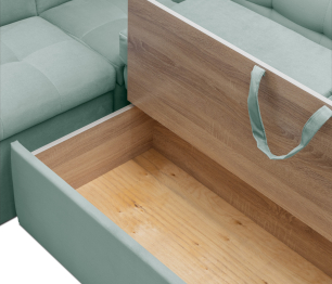 Диван кухонный угловой со спальным местом "Омега"