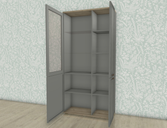 Модульная система Карина Шкаф ШК-1072