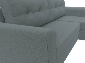 Угловой диван Амстердам Лайт правый угол, рогожка