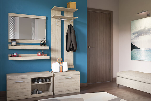 Обувницы, Тумба для обуви 1D, OSKAR