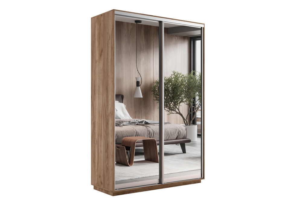 Шкафы-купе, Шкаф-купе Экспресс Экспенс дуо 2400 x 1600 x 600