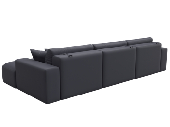 Диван угловой Лига-036 НПБ Классик Лонг правый угол, экокожа GRIFON