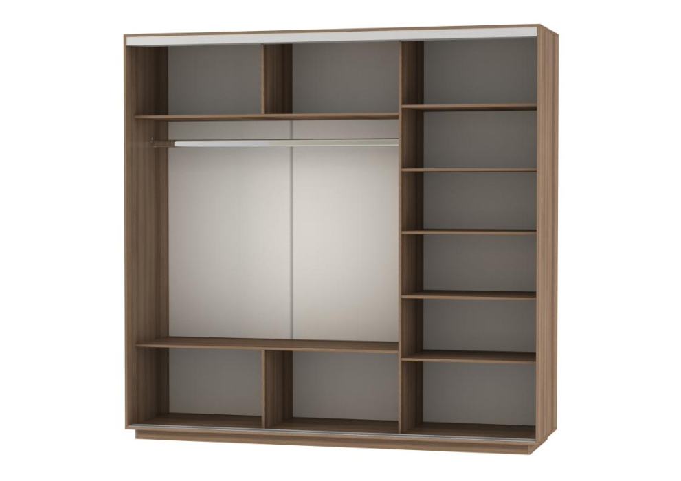 Шкафы-купе, Шкаф-купе Экспресс Экспенс трио 2200 x 2400 x 600