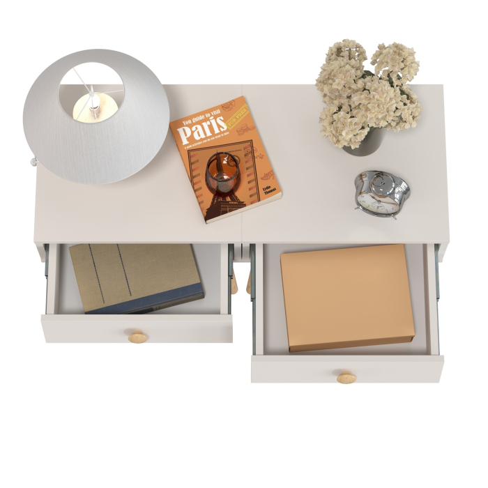 Прикроватные тумбы, Две прикроватных тумбочки на высоких ножках Афина