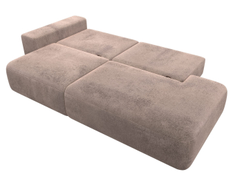 Диван прямой Лига-036 НПБ Модерн подлокотник слева, велюр TOWER