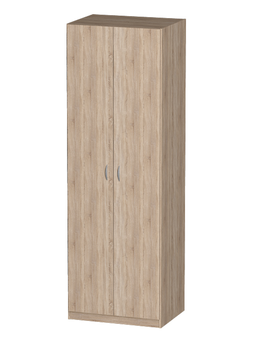 Для одежды, Распашной шкаф Лайф с полками 80*60*240 Дуб сонома