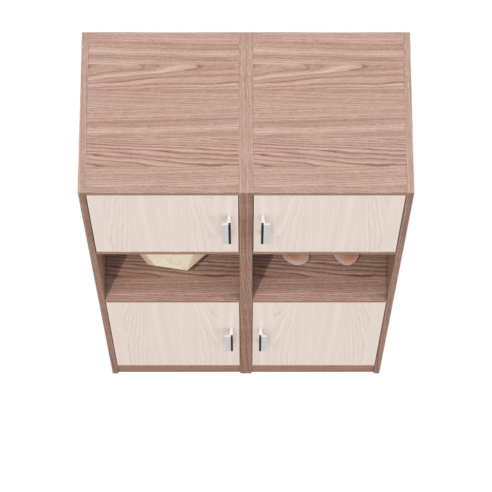 Шкафы двухстворчатые, Два Пенала к компьютерному столу СК-9