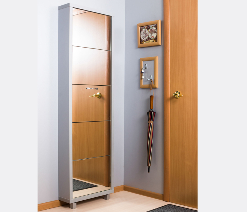 Обувницы, Шкаф обувной люкс зеркало