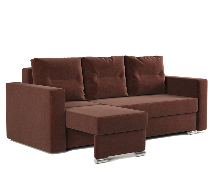 Диваны угловые в гостиную, Угловой диван трансформер Рио левый