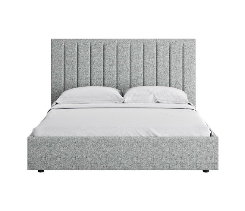 Кровати с мягким изголовьем, Кровать Ingrid 1800 Жаккард