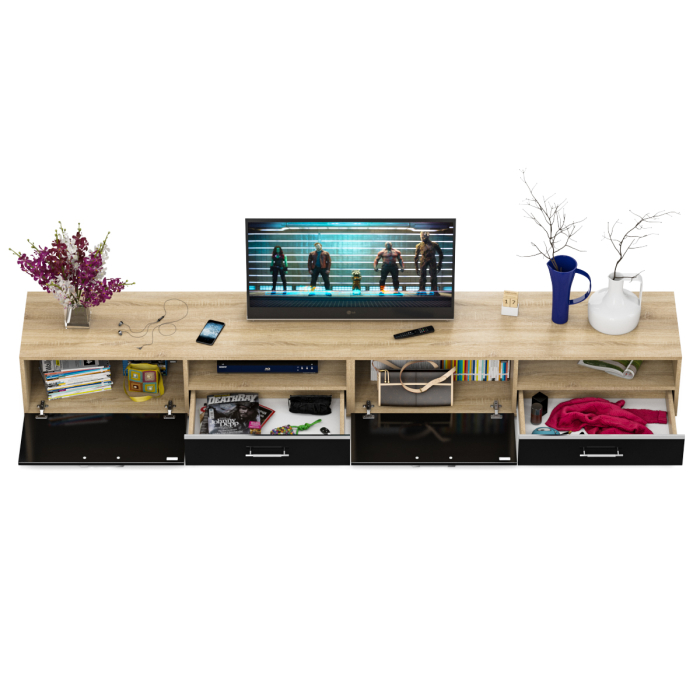 ТВ-тумбы, Тумба под ТВ СВК Ларго 2,8 Сонома