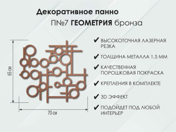 Панно Геометрия
