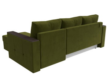 Угловой диван Валенсия Лайт правый угол, микровельвет